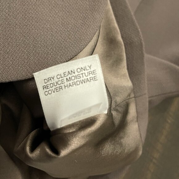 Vintage St. John Collection By Marie Gray Brown Santana Knit Blazer Jacket SZ 6 - Picture 12 of 13